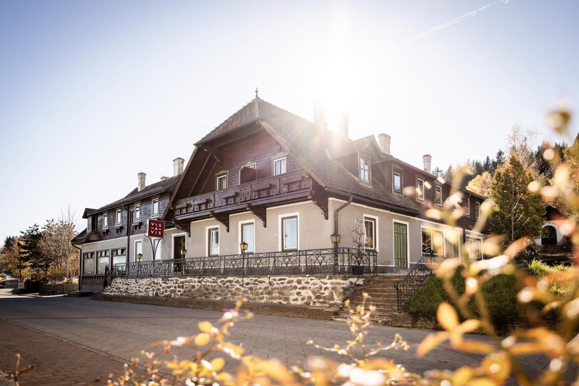 Fernblick Hotell Sankt Corona am Wechsel Rum bild